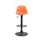 deluke Barhocker LUNOR Kunstleder Orange Metall, 39x82x43 cm, Esszimmer, Barmöbel, Barhocker