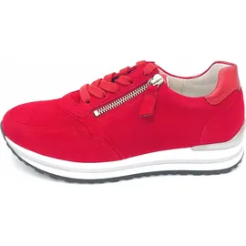 Gabor comfort Sportliche Schnürschuhe in rot, Größe 38 1⁄2 EU / 5,5 UK