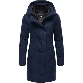 Ragwear Wintermantel "Pavla Coat", Damen, Gr. XXXL(46), blau (navy), Obermaterial: 100% Polyester. Innenfutter: 100% Polyester. Wattierung: 100% Polyester, tailliert ca.