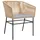 vidaXL Gartenstuhl 53 x 65 x 25 cm braun 2 St.
