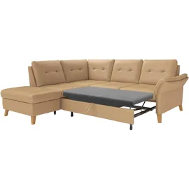 sit&more Ecksofa SIT & MORE "Göteborg", braun (cappuccino), B:250cm H:90cm T:226cm, Sofas, Ecksofa, inkl. Sitztiefenverstellung, wahlweise mit Bettfunktion & Bettkasten