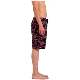 Santa Cruz Badeshorts Screaming Hand Braun 30