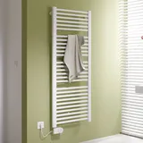Kermi Badheizkörper Basic-E 524 x 1448 mm 800 W weiß FKS links