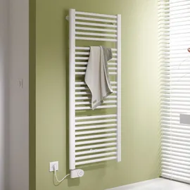 Kermi Badheizkörper Basic-E 524 x 1448 mm 800 W weiß FKS links