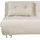 Beliani Schlafsofa Stoff 2-Sitzer Beige