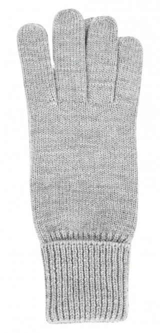 Pure Pure Damen Handschuhe aus Merinowolle - silbergrau Gr.7