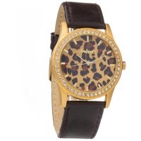 Arabians Herren Analog Quarz Uhr mit Leder Armband DBA2086ML