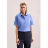 Seidensticker Hemdbluse blau M38