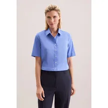Seidensticker Hemdbluse blau M38