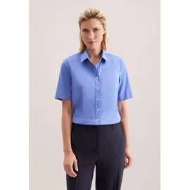 Seidensticker Hemdbluse blau M38