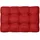 vidaXL Palettenkissen 120 x 80 x 10 cm rot 1 St.