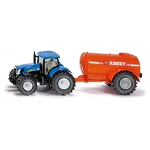 Siku 1945 - Traktor mit Ein-Achs-Güllefass 1:50
