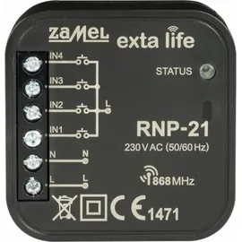 Zamel Vierkanaliger Smart Home Funksender RNP-01