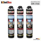 Brunnenschaum 3 x 750ml Bauschaum Pistolenschaum Montageschaum IsolBau