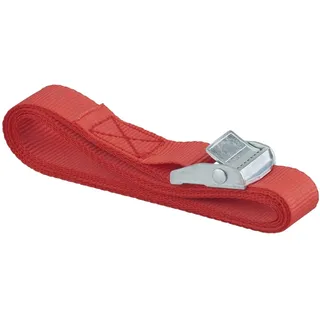 THIRARD - Spanngurt, 2,5 m mit selbstspannender Schnalle, Rot