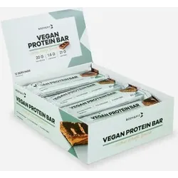 Vegan Protein Bar - Pflanzliche Eiweißriegel - Keksteig - 12 Riegel One Size