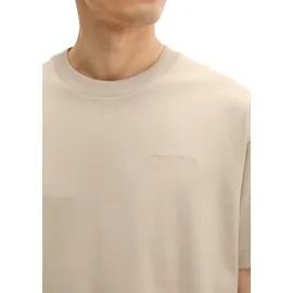 Marc O'Polo T-Shirt MARC O'POLO "aus schwerem Bio-Baumwoll-Jersey", Jungen, Gr. XL, light oat, Obermaterial: 100% Baumwolle, unifarben, Basic, loose fit, Shirts T-Shirt