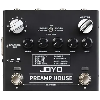 Joyo JOYO-R15 Preamp Gitarrenverstärker Simulatoren in 1 Effektpedal