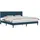 vidaXL Modernes Bett 200 x 200 cm Blau