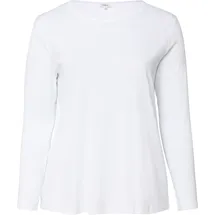 s.Oliver Basic Longsleeve Weiß 4XL