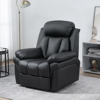 HOMCOM Sessel mit Aufstehhilfe, Elektrischer Relaxsessel, Neigebarer TV-Sessel