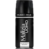 Mirato Malizia Uomo Schwarzes und Wildes Deodorant, 150 ml