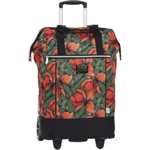 Punta Einkaufstrolley Big Wheel olivgrün/orange 40L