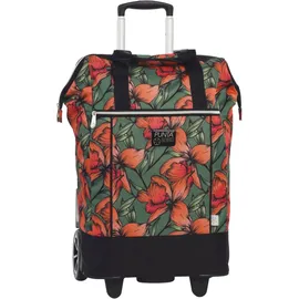 Punta Einkaufstrolley Big Wheel olivgrün/orange 40L