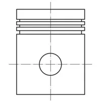 Mahle Kolben OPEL,CHEVROLET,VAUXHALL 012 12 03