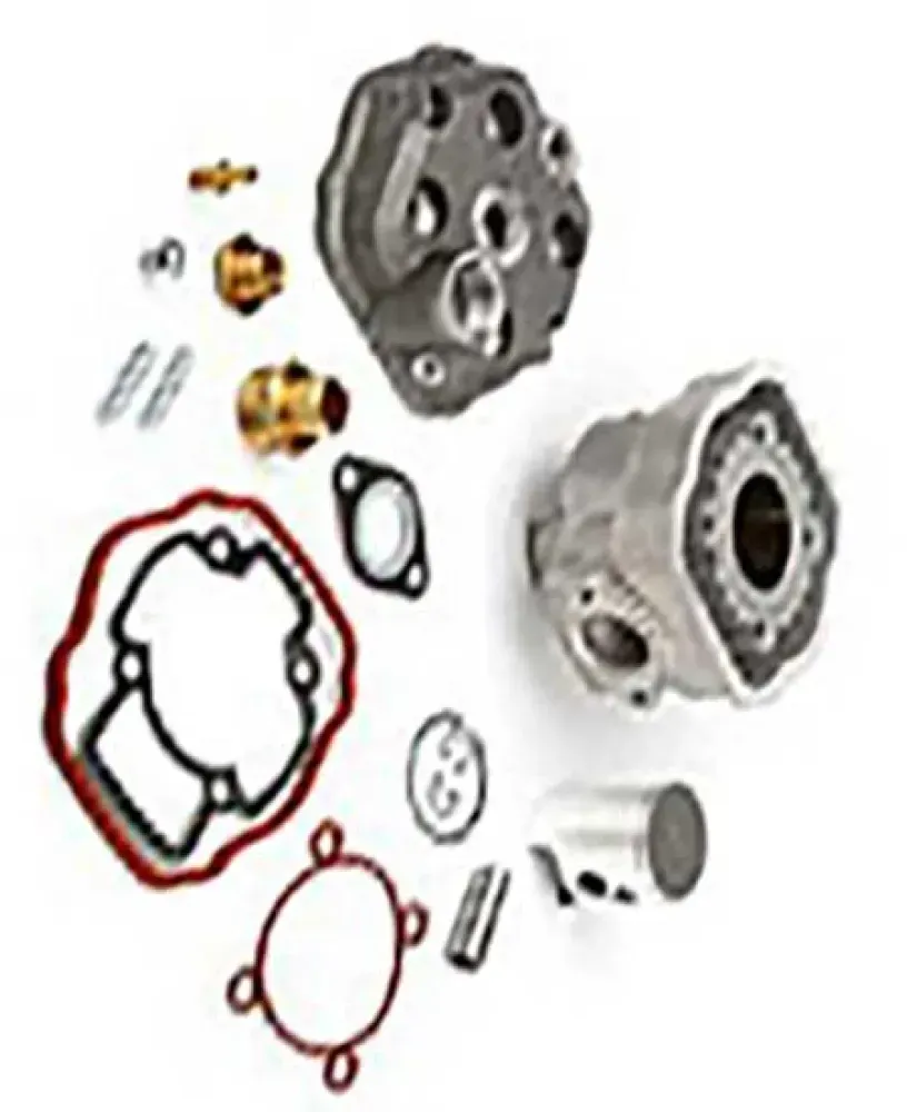 Airsal Piaggio Nrg/zip Lc 47.6mm Zylinder-und Kolbensatz - Silver - One Size