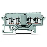 WAGO 280-623/281-411 Diodenklemme 5mm Zugfeder Belegung: L Grau