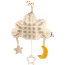 Sterntaler Spieluhr Himmelskörper Wolke in ecru, 16cm