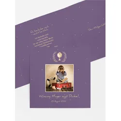 Dankeskarten Konfirmation selbst gestalten mit Spruch und Fotos im Onlinedesigner bei Meine-Kartenmanufaktur.de