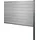 MCW Windschutz Savoie 185 cm Grau WPC