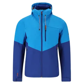 Whistler Softshelljacke "RODNEY", Herren, Gr. S, blau (hellblau), 100% Polyester, mehrfarbig, unifarben, normal, ohne Ausschnitt, Jacken Softshelljacke, mit wind- und wasserdichter Membran