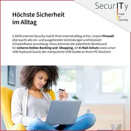 G DATA Internet Security 2022 3 Geräte 1 Jahr ESD DE Win Mac Android iOS