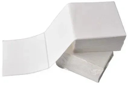 GG Etiketten 500 Stück 100 x 100 mm weiß Z-Faltung