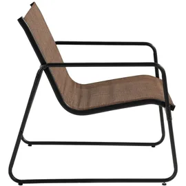 Schou Company A/S Gartenlounge 4-tlg. anthrazit/braun
