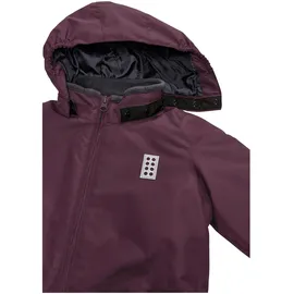 Kabooki LEGO® kidswear Schneeoverall mit abnehmbarer Kapuze LWJori, lila, 98