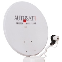 Crystop Sat-Anlage AutoSat Light S Digital Single mit Einknopfbedienteil