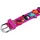 Excellanc Kinderuhr Meerestieredruck 0 mm Silikongehäuse Lila/Silber Silikonarmband Pink