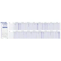 Zettler Urlaubsplaner 2026 100x29,7 - 16 Monate- Wandplaner -