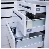 SO-Tech Schubladensystem Modern Box Zargenhöhe 84 mm Nennlänge 250 mm Soft-close