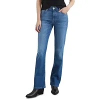 Marc O'Polo Bequeme Jeans Model Kiruna flared, blau 27/32