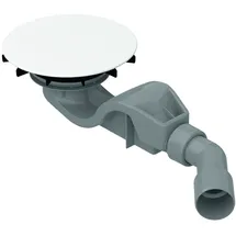 Bette BetteAir 50 Ablaufgarnitur, seitlich, Ablaufleistung 0,6 l/s, mit BetteAntirutsch Pro, B525-440AY, Farbe: Snow (weiß matt)