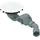 Bette BetteAir 50 Ablaufgarnitur, seitlich, Ablaufleistung 0,6 l/s, mit BetteAntirutsch Pro, B525-440AY, Farbe: Snow (weiß matt)
