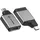 Alogic USB-C zu HDMI Mini Adapter 4 cm Grau