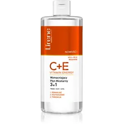 Lirene Vitamin C+E mizellares Wasser 3 in 1 mit Vitamin C und E 400 ml