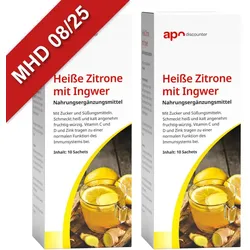 Heisse Zitrone mit Ingwer von apodiscounter