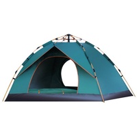Tidyard Kuppelzelt 1-2 Personen Pop Up Zelt Camping Zelt,Partyzelt 210 * 140 * 110 cm, Personen: 2, mit Innentasche grün